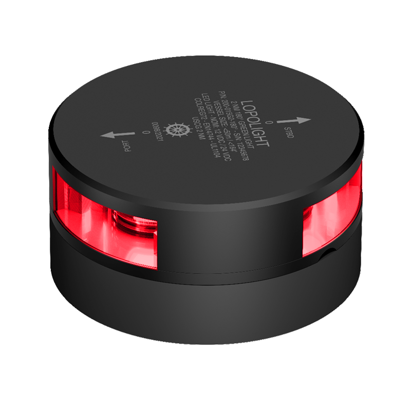 2nm 180° Red, black anodized 2nm 180° Red, black anodized